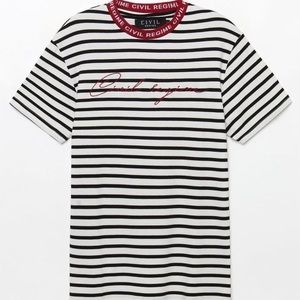 Civil Regime Striped Top